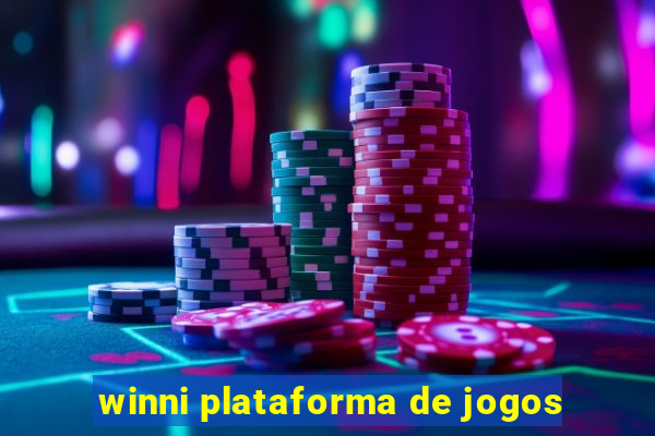 winni plataforma de jogos